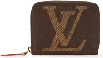 Louis Vuitton Pre-owned Wallets, female, Brown, Size: ONE SIZE Pre-owned Plastic Wallet