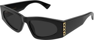 Gucci GG2040S 001 Womens Sunglasses Black Size 54