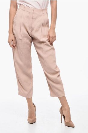 Stella McCartney Flax Blend Balloon Fit Pants size 38