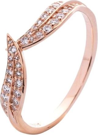 Pandora Sprankelende Bladeren Ring - Dames - Ringen - Roze - 52 MM - Accessoires