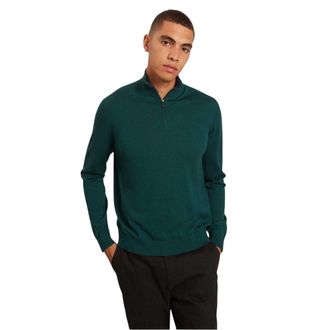 Ted Baker Heren Merino Wol Pullover (Groen)