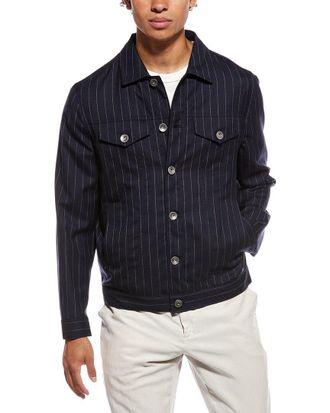 Brunello Cucinelli Wool Shirt Jacket