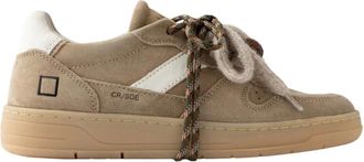 D.A.T.E. D.a.t.e., Schoenen, Dames, Bruin, 37 EU, Katoen, Court 2.0 Suede