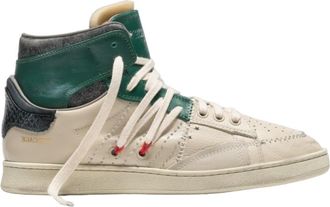 Hidnander Dual Classic Cage Sneakers - Heren - Sneakers - Beige - 37 EU - Schoenen