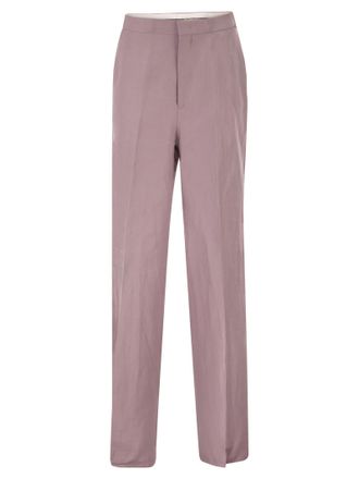 Tagliatore Ma&szlig;geschneiderte Leinenhose von Tagliatore