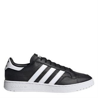 adidas Originals Mens Team Court in Core Black - Size UK 6.5