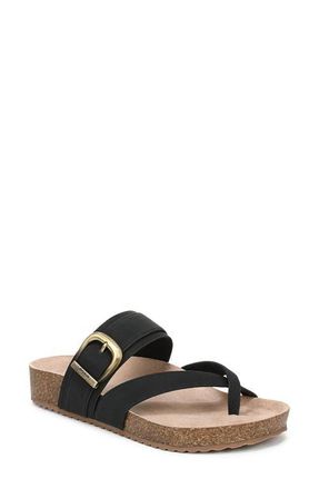 Dr. Scholls Livia Slide Sandal in Black at Nordstrom, Size 7.5