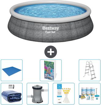 Bestway Piscina Bestway Fast Set Redonda - 457x107 Cm - 8-piezas S463