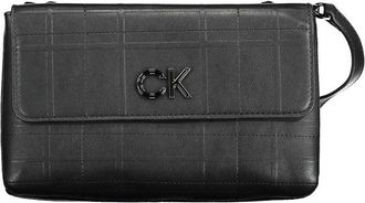 Calvin Klein Nero Polyester Dames Schoudertas
