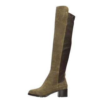 Maisons Skorpios Emily Over-the-Knee Laarzen - Dames - Over de knie laarzen - Bruin - 39 EU - Leer - Schoenen