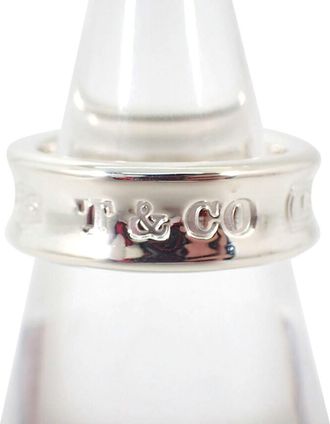 Tiffany & Co. Sterling Silver 925 Band Ring (Pre-Owned)