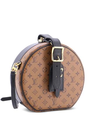 Louis Vuitton Petite Boite Chapeau Bag Reverse Monogram Canvas shoulder bag - Black