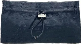 Prada Black Nero Tessuto Pouch (Pre-Owned)