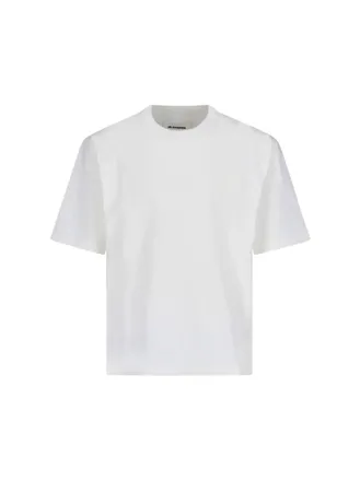 Jil Sander Oversized Logo T-Shirt - White