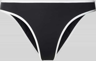 Neo Noir Neo Noir Bikinihose mit Kontraststreifen Modell JOVITA in Black, Gr&ouml;&szlig;e XL