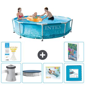 Intex Piscina Con Estructura Redonda - 305x76 Cm - 7-piezas S303