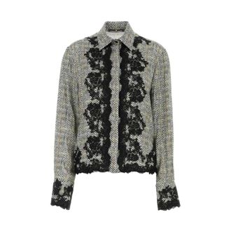 Ermanno Scervino Overhemden, Dames, Grijs, S, Shirt