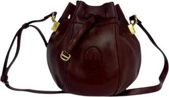 Cartier Pre-owned Pochette Shoulder Bag - Pre-owned - Mujer - Rojo - ONE SIZE