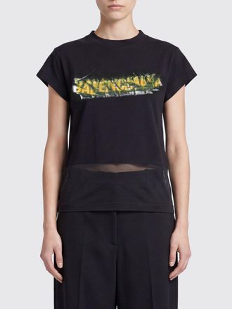 Balenciaga T-shirts in cotone stampata
