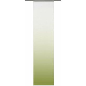 Home Fashion Home Fashion Madrid Tenda a Pannello, Poliestere, Verde, 245 x 60 cm