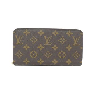Louis Vuitton Marron Rose Ballerine Coated Canvas Long Wallet (Bi-Fold) (Pre-Owned)