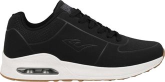 Everlast Kaiso-hardloopschoenen voor heren met reli&euml;fpatroon (Zwart, Wit)