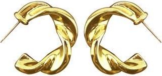 Panacea Twisted Hoop Earrings in Gold at Nordstrom Rack