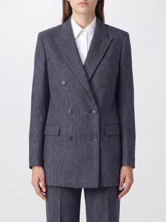 Tagliatore Blazer doppiopetto in misto lana con rever a lancia