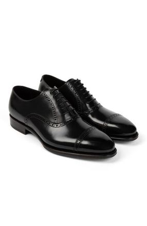 Anthony Veer Windsor Brogue in Obsidian Black at Nordstrom, Size 11.5
