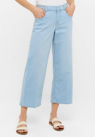 Angels 5-Pocket-Jeans ANGELS LINN SPORTY, Damen, Gr. 48, L&auml;nge 31, blau (bleached blau used), Denim/Jeans, Obermaterial: 88% Baumwolle, 10% Polyester, 2% Ela