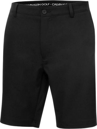 Calvin Klein Bullet-golfshorts voor heren (Zwart)