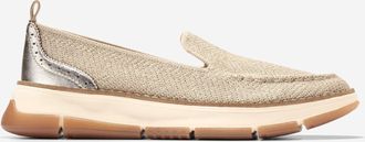 Cole Haan Womens Zer&oslash;grand Rella Stitchlite Venetian Loafers - Beige Size 10.5