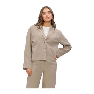 Object Object - Objrini LO Blazer - Dames - Jassen - Beige - Maat: XS