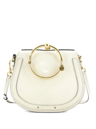 Chloé Nile Leather Medium crossbody bag - Beige
