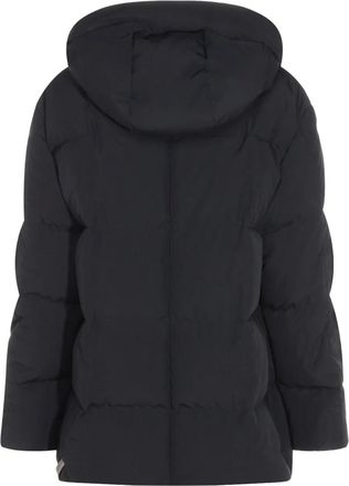 Jil Sander Cappotto con cappuccio - Nero