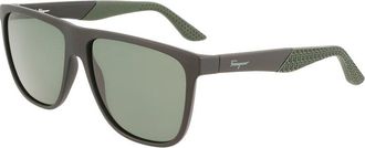 Ferragamo Mens Italian Lifestyle 59Mm Sunglasses