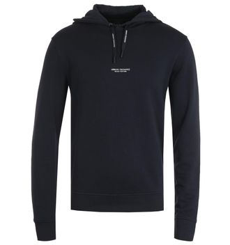 A|X Armani Exchange Pullover Marineblauwe Hoodie Sweater