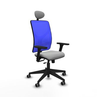 Piqueras y Crespo Silla De Oficina Piqueras Y Crespo Motilla Gris Claro Ergon&oacute;mica