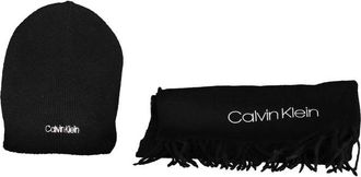 Calvin Klein Acrylic Men Scarf Mens Set