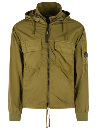C.P. Company Green Polyamide Blend Jacket