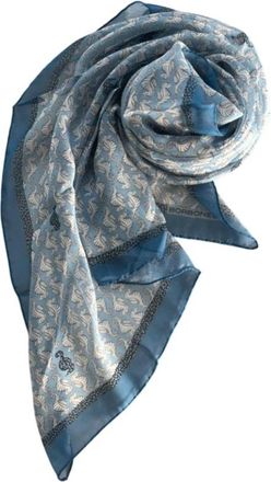 Borbonese Dames, Accessoires, Blauw, Maat: ONE Size Zijde