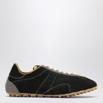 Maison Margiela Black Sprinters Suede Sneakers