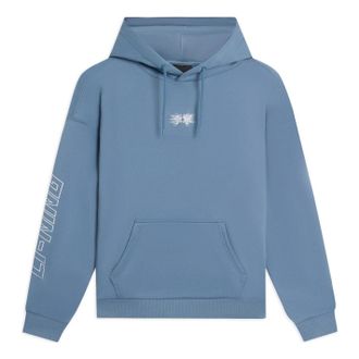 Li-Ning Embroidered Logo Hoodie Blue AWDSB19-5