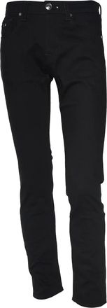 Sartoria Tramarossa Broek met vijf zakken - Zwart