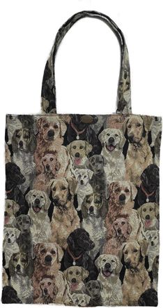 Generic Dogs tapestry large tote/shopping bag