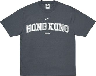 Palace x Nike Shop T-Shirt Hong Kong Grey P30TS509