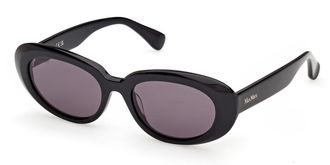 Max Mara MM0196 01A Womens Sunglasses Size 53