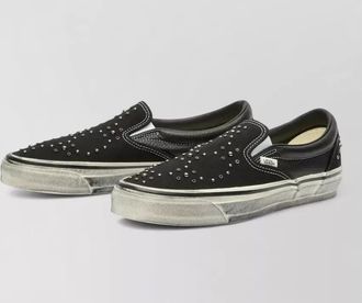 Vans man lx 98 studded round toe slip on