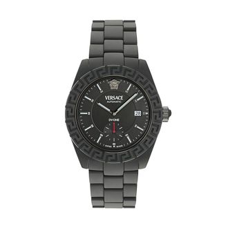 Versace Black Ceramic Dress Mens Watch