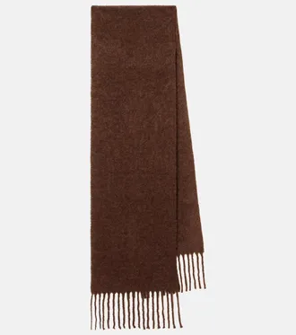 Jacquemus Carro wool-blend scarf